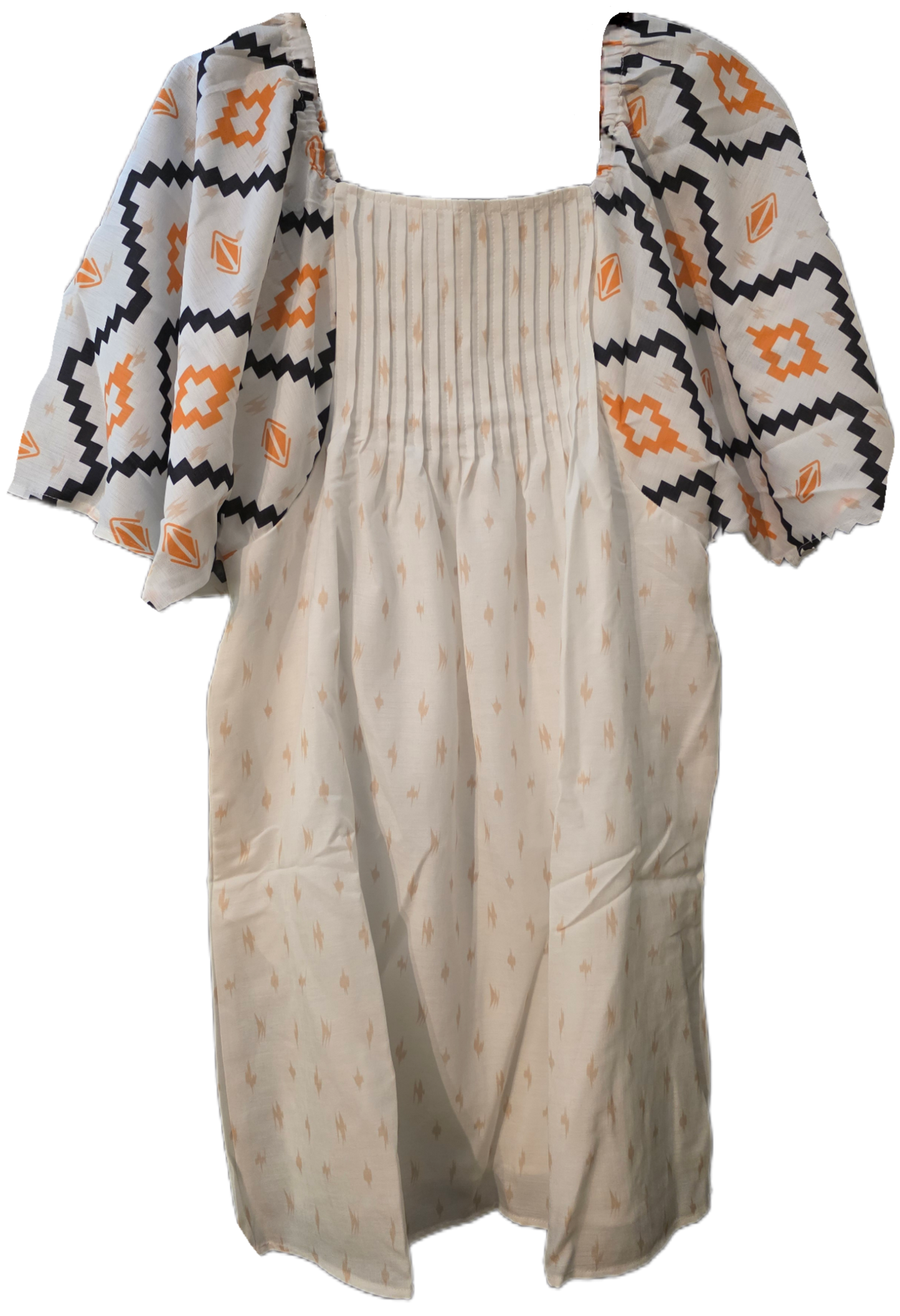 AZTEC PRINT BOHO DRESS