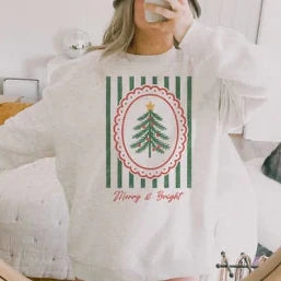 MERRY AND BRIGHT SWEATSHIRT
