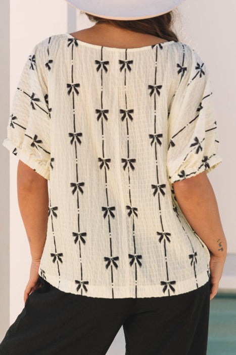 BOW BLOUSE