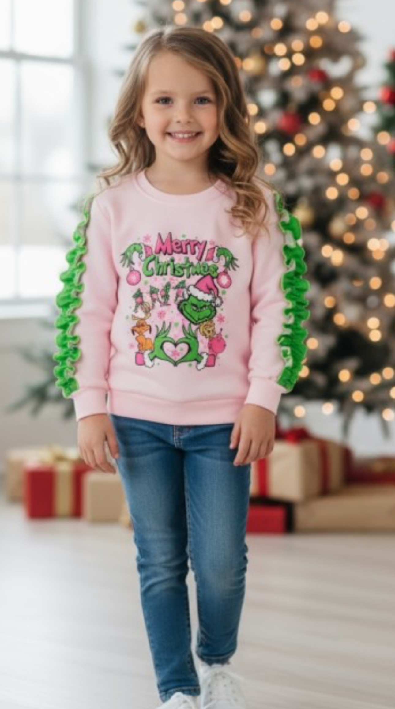 GRINCH CHRISTMAS SWEATSHIRT