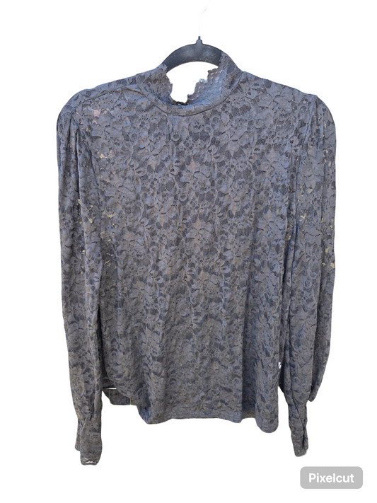 SHEER/MESH LONG SLEEVE