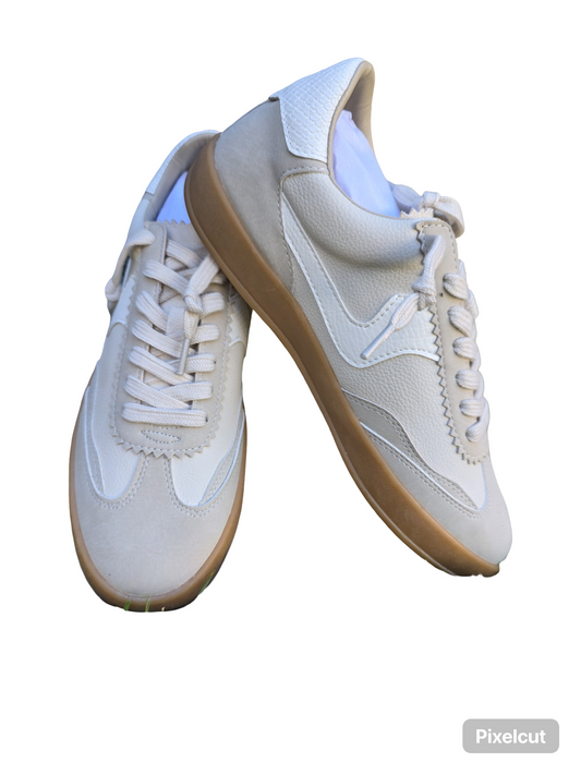 IVORY LEATHER SNEAKERS