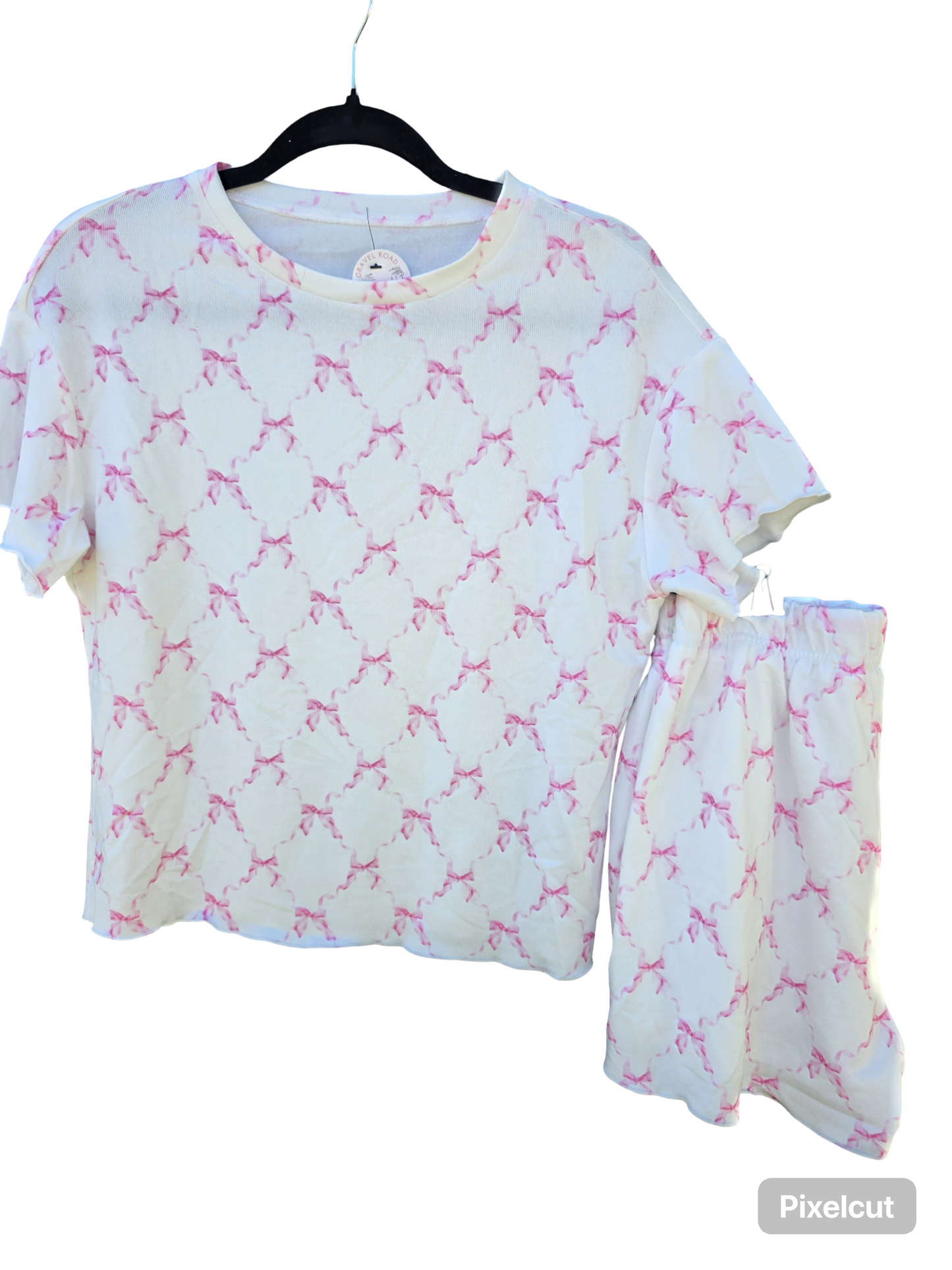 BOW LOUNGE SHORT SET