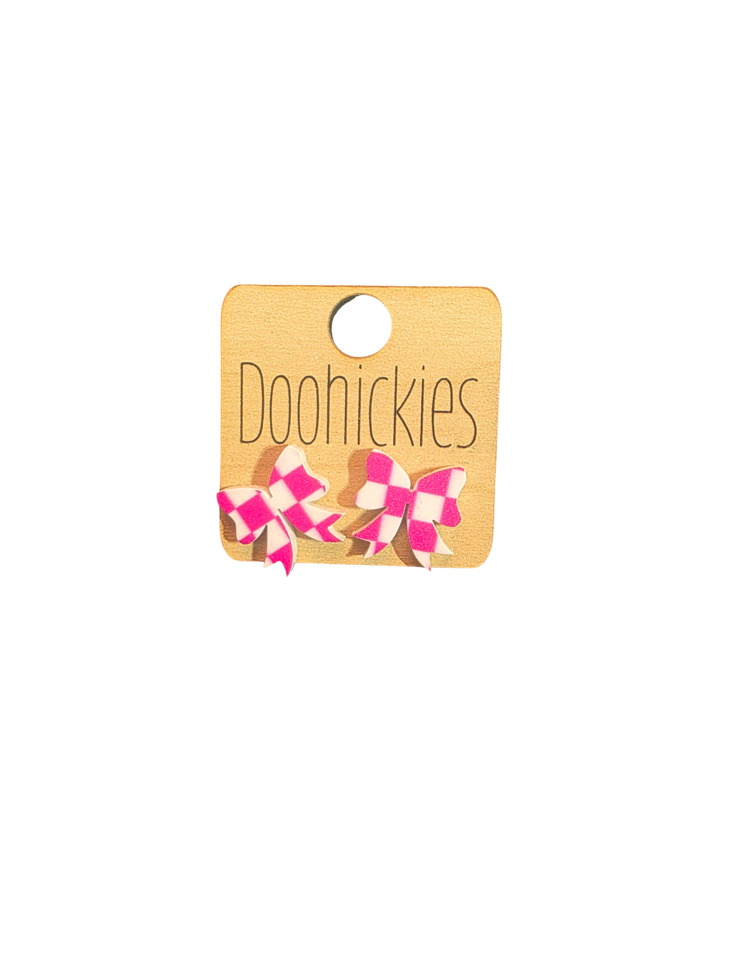 MINI BOW EARRING STUDS