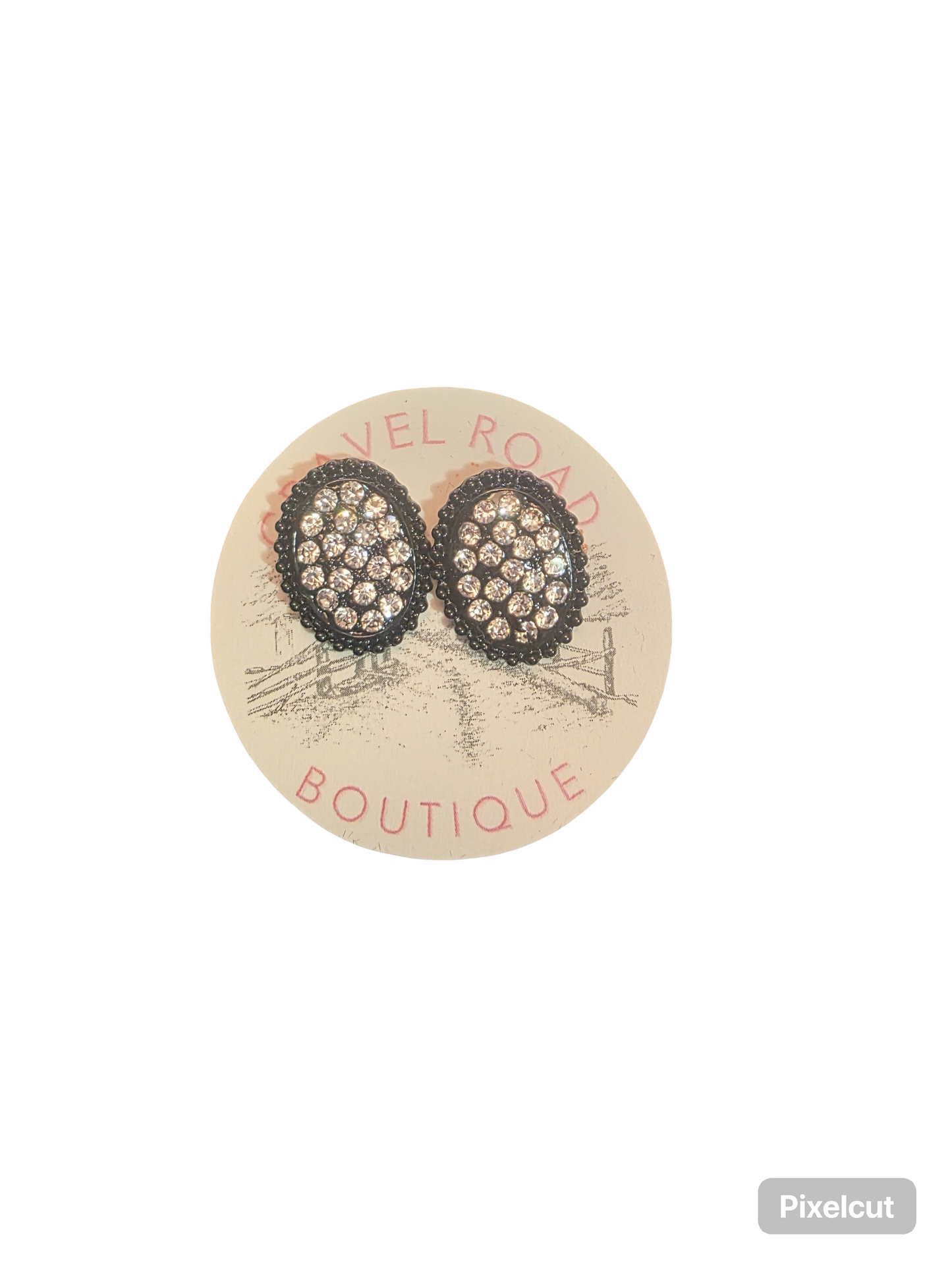JEWELED EARRING STUDS