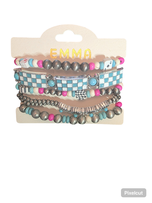 STACKED BRACELET SET