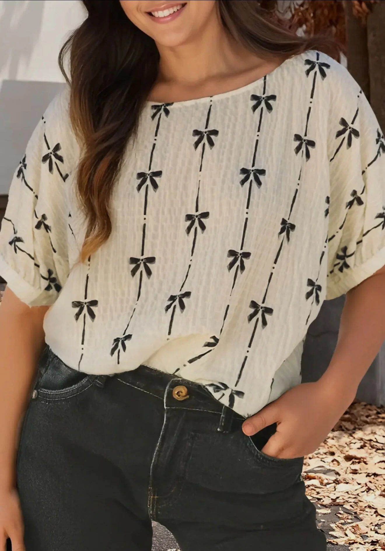 BOW BLOUSE