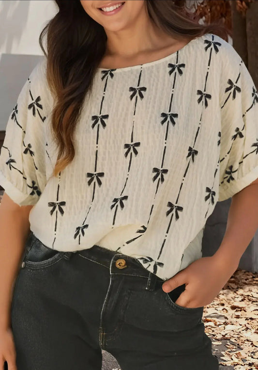 BOW BLOUSE