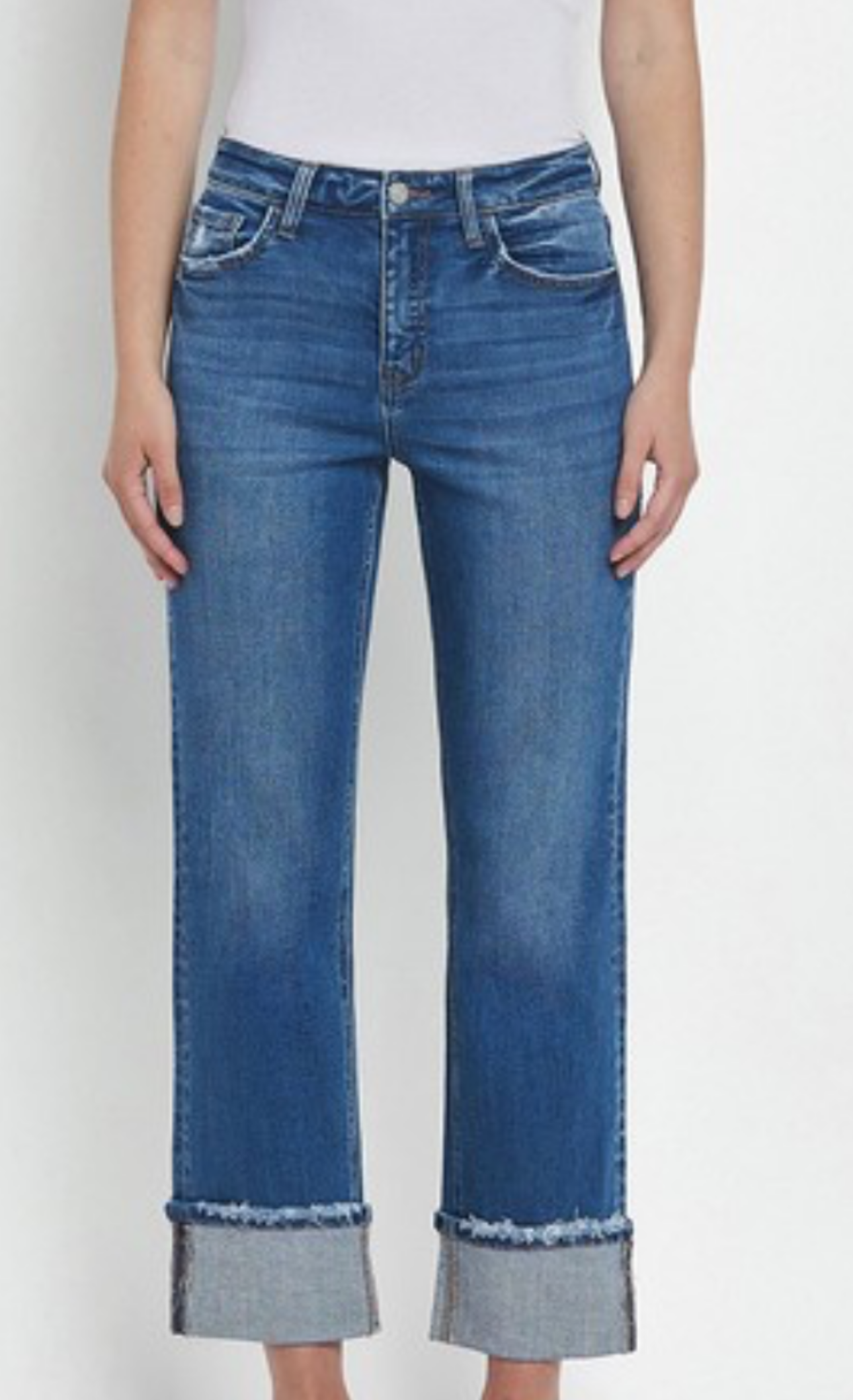 VERVET HIGHRISE SLIM STRAIGHT (JEANNE)